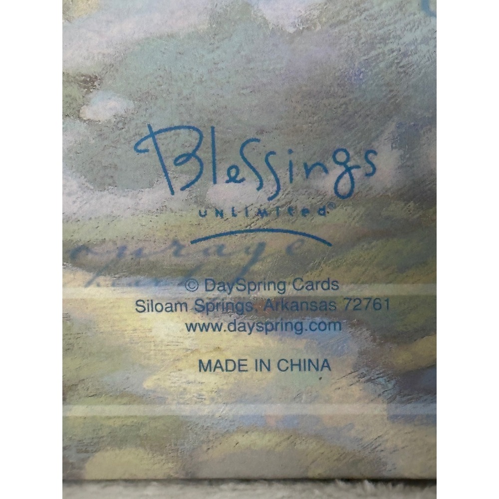 DaySpring Devotional Journal & Address Book Set Blue Botanical Excellent 2pc - Picture 6 of 10